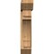 Ekena Millwork Merced Slat Rough Sawn Bracket w/ Offset Brace, Western Red Cedar, 8"W x 30"D x 38"H BKT0806X30X38MRC06RWR - alternate 3
